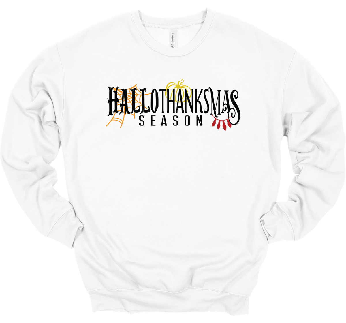 Hallothanksmas Season Crewneck Sweatshirt Unisex