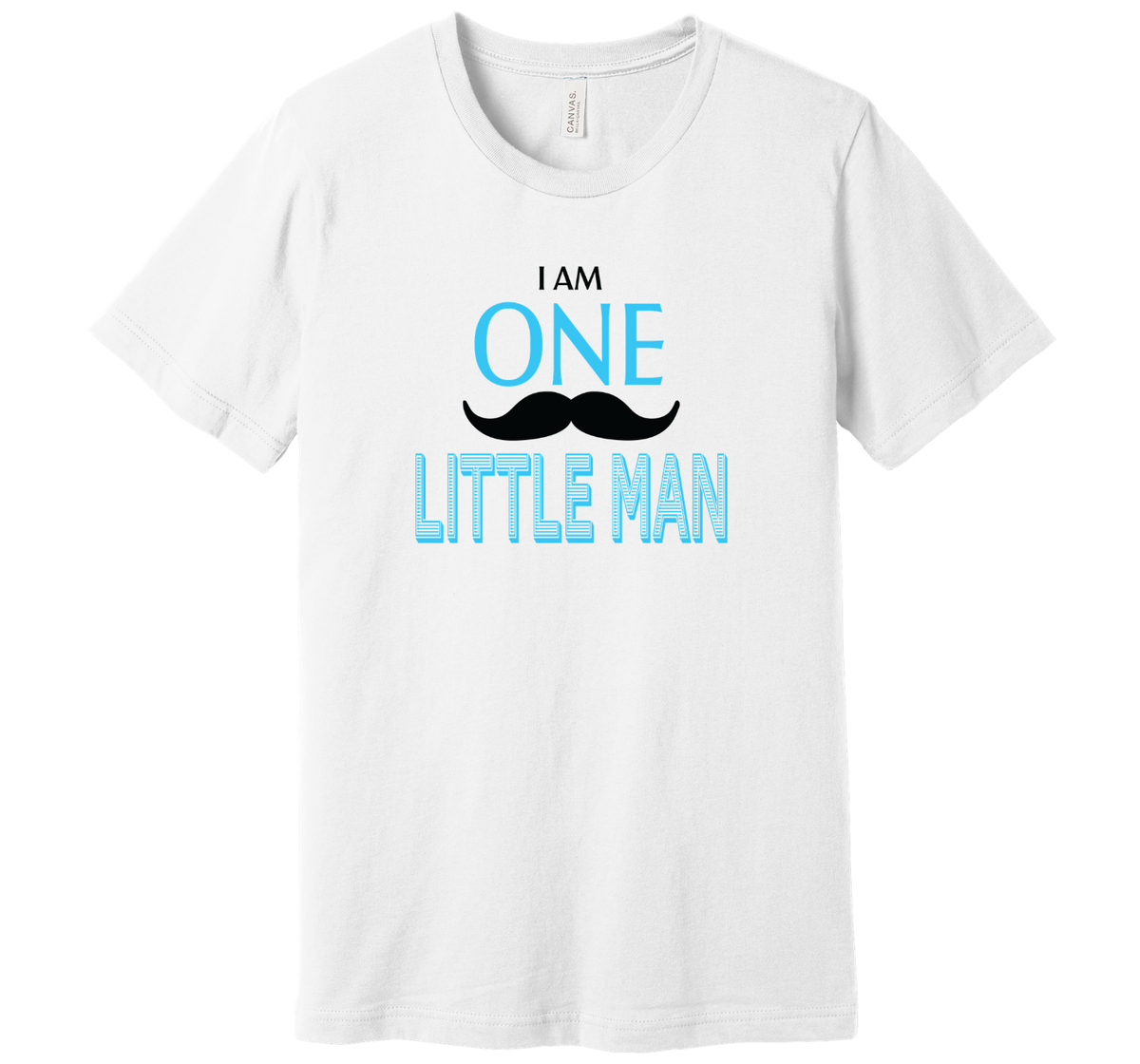 One Little Man Birthday Shirt