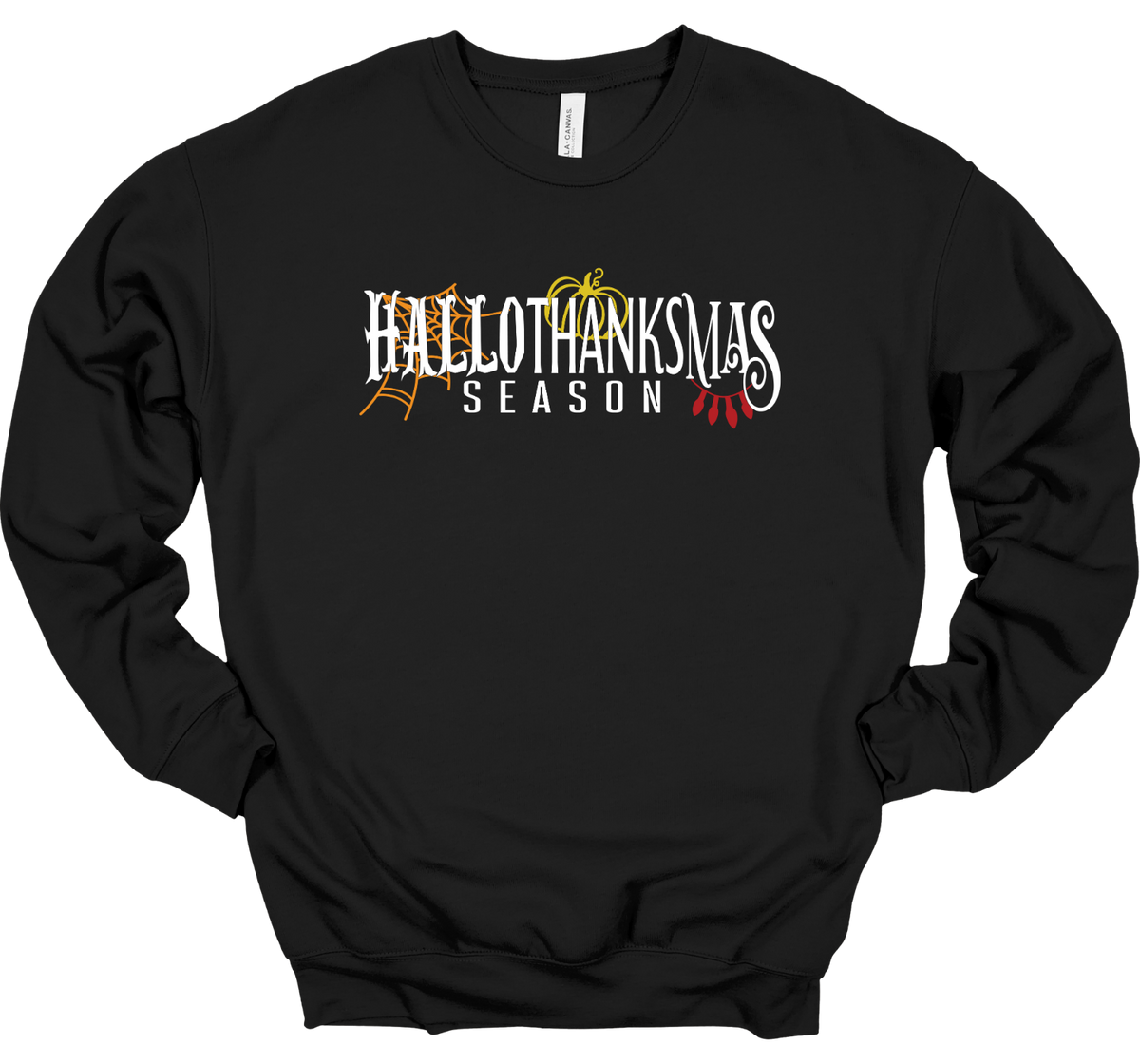 Hallothanksmas Season Crewneck Sweatshirt Unisex