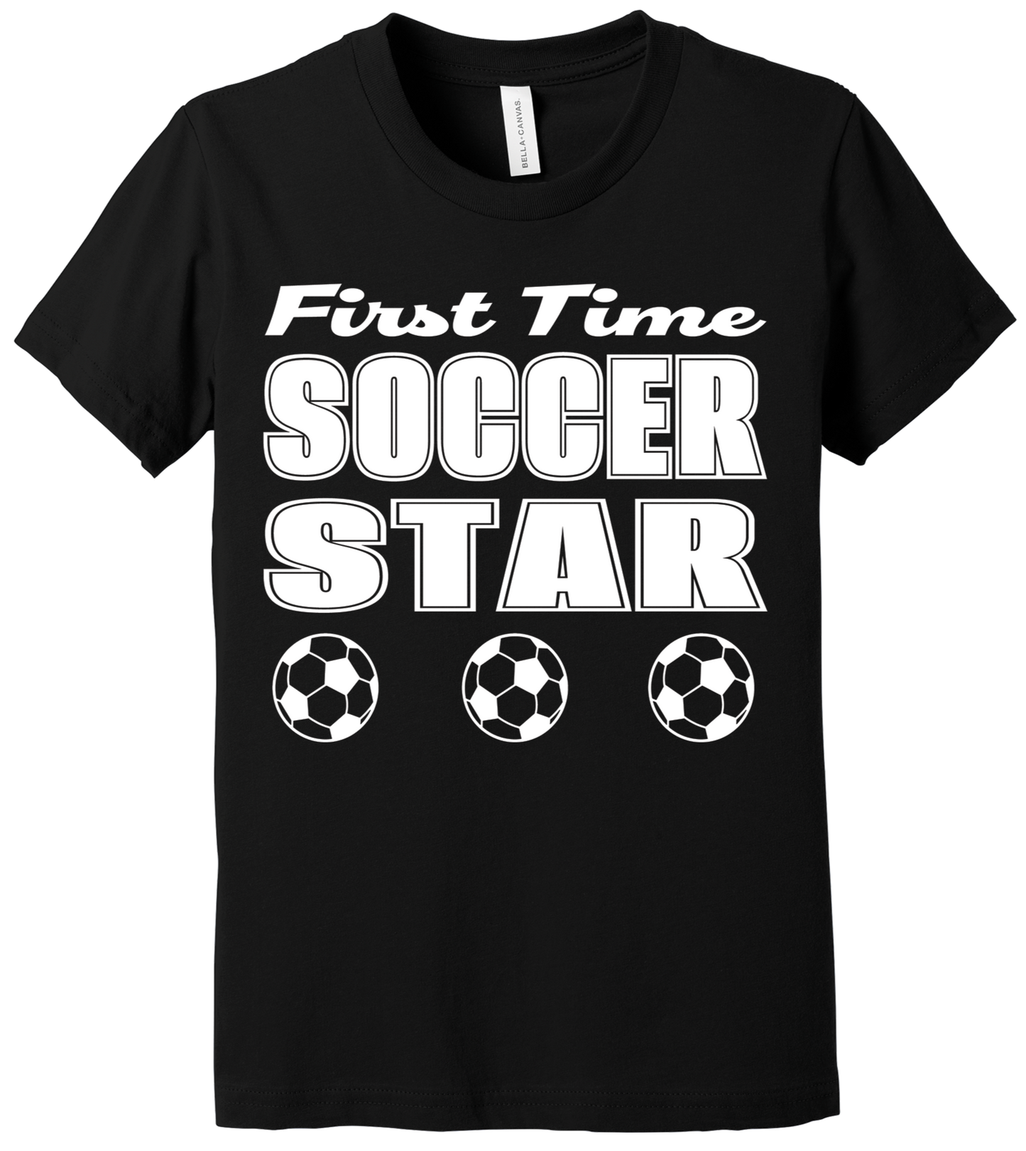 First Time Soccer Star Tshirt