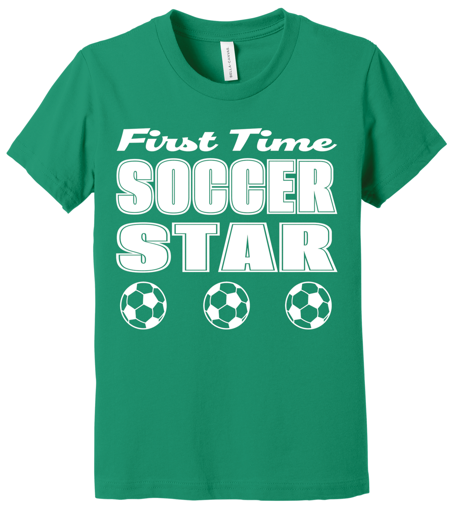 First Time Soccer Star Tshirt