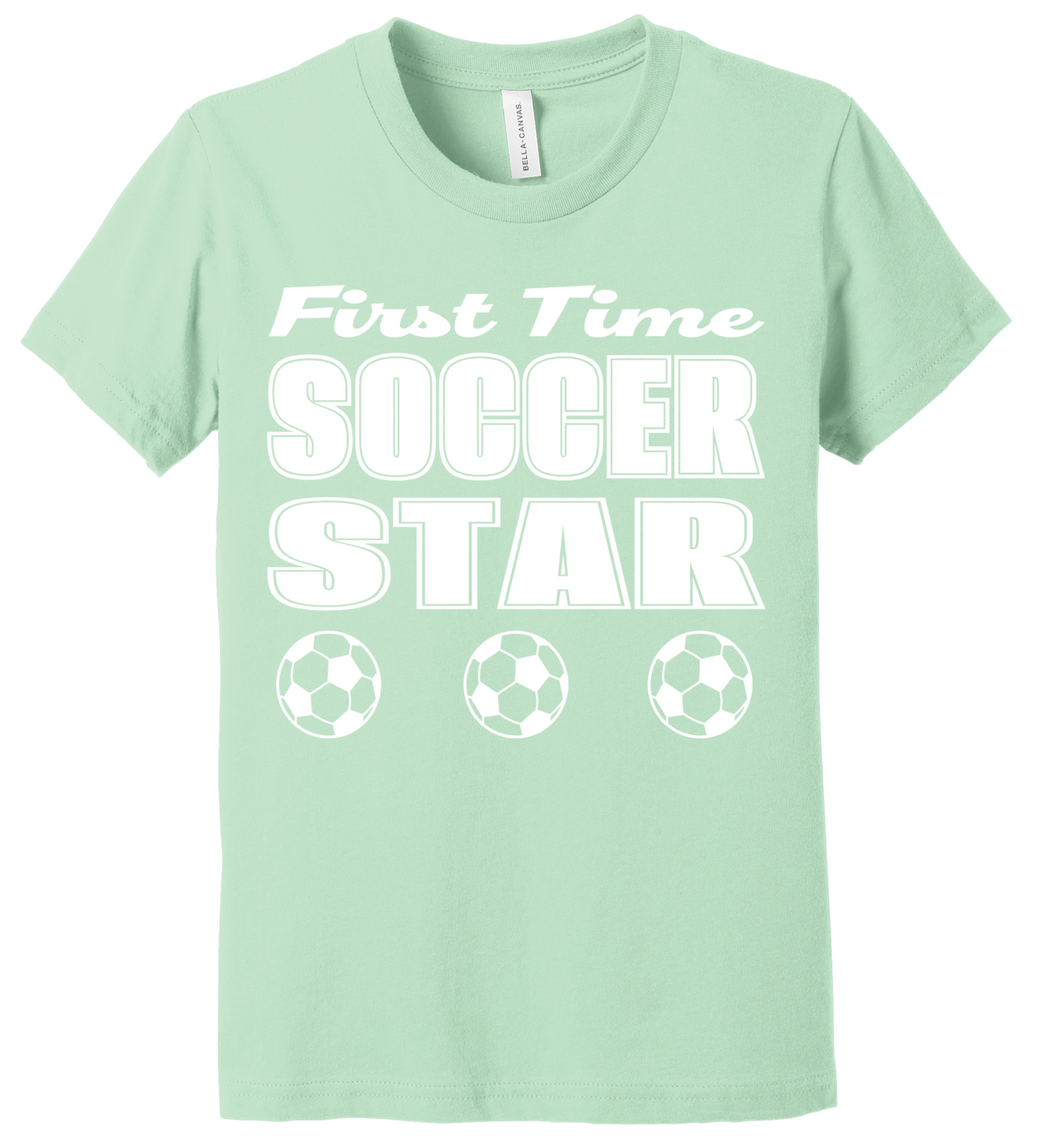 First Time Soccer Star Tshirt