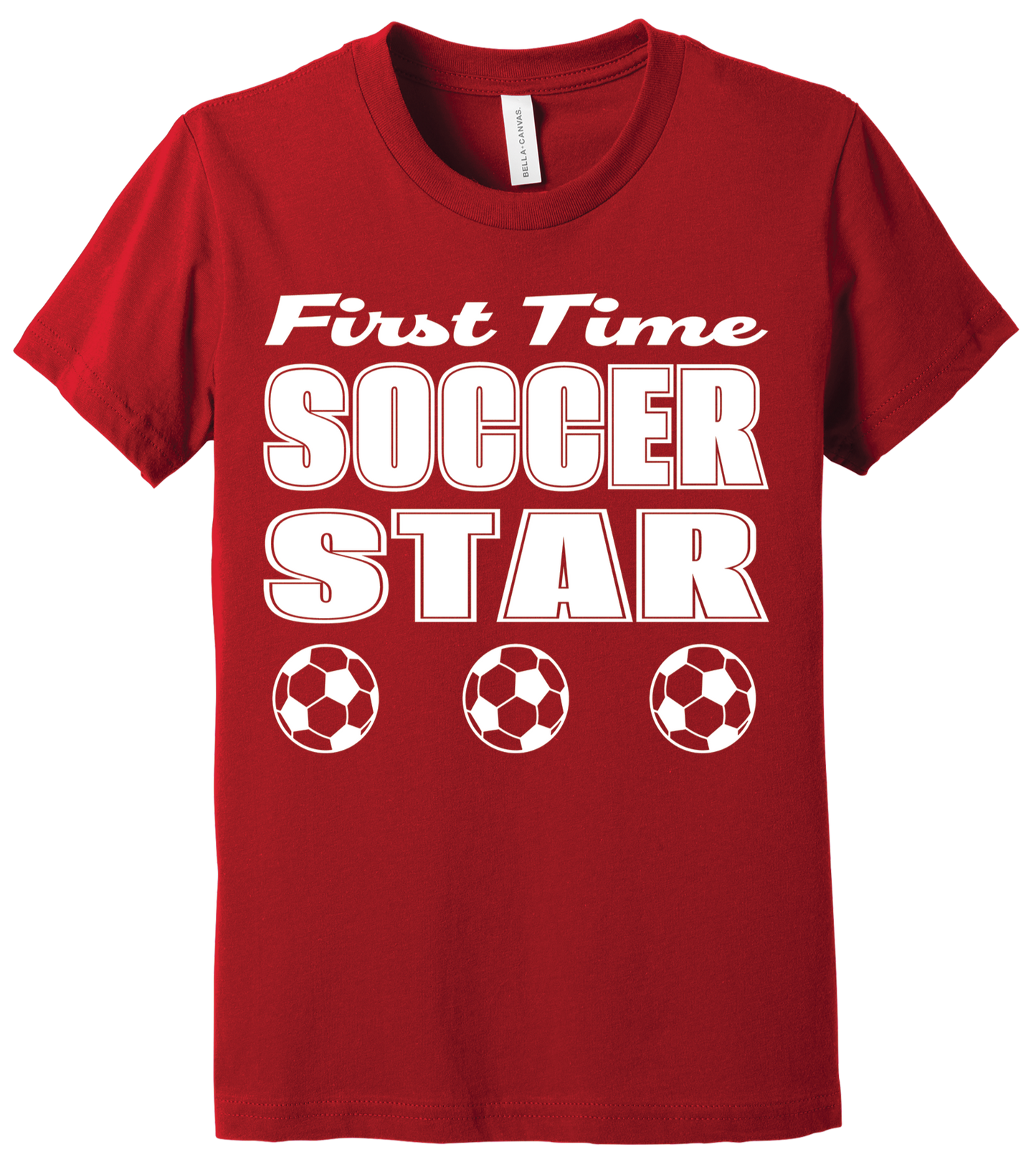 First Time Soccer Star Tshirt