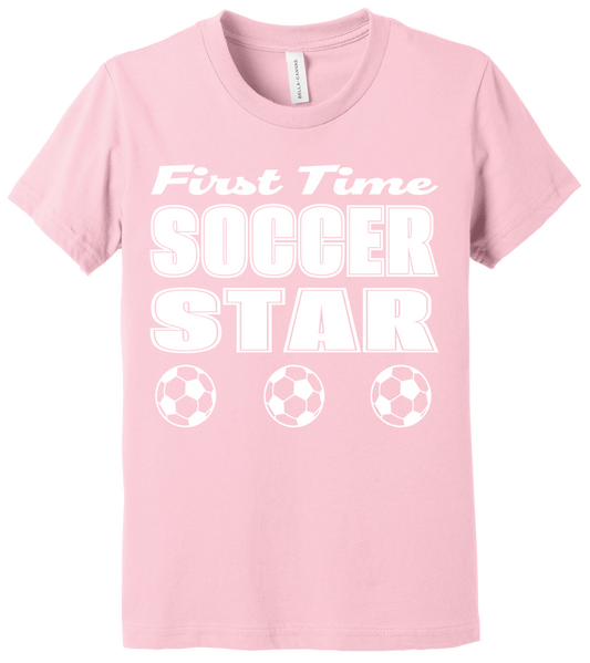 First Time Soccer Star Tshirt