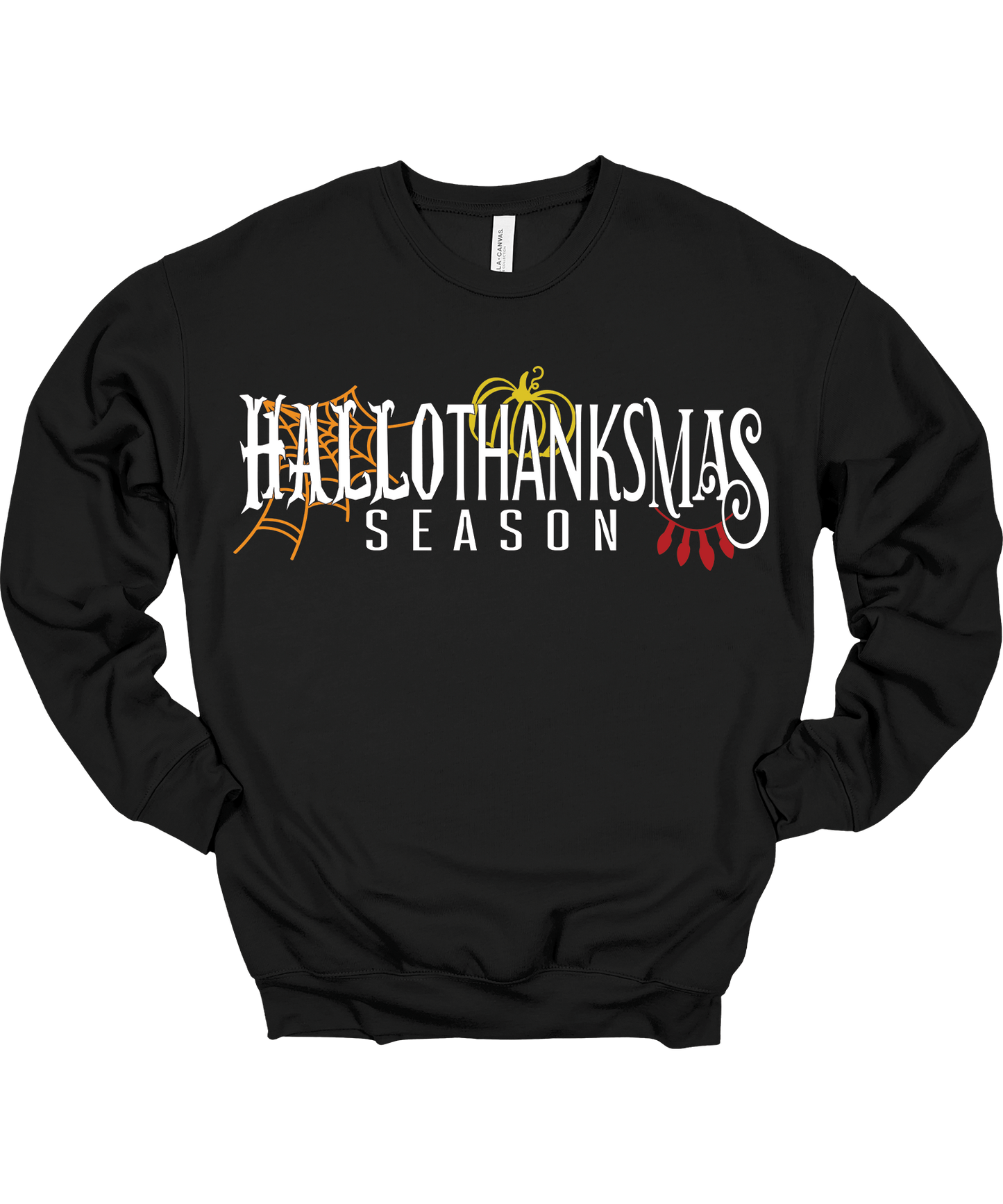 Hallothanksmas Season Crewneck Sweatshirt Unisex