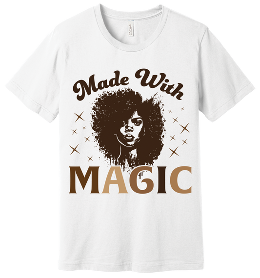 Made With Magic Adult Tshirt