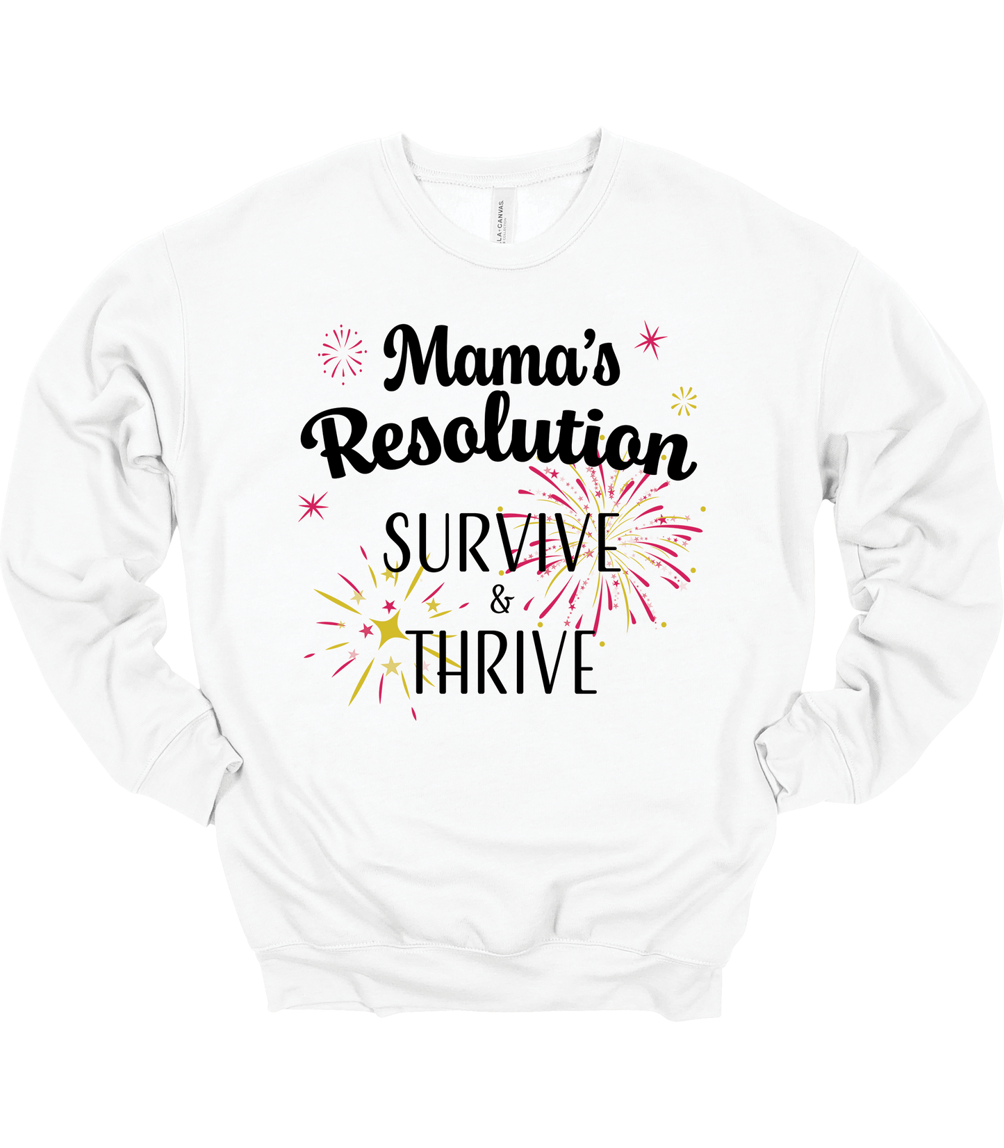 Mama's Resolution Crewneck Sweatshirt